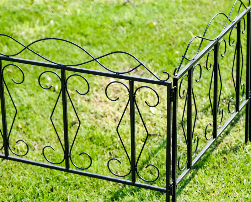 Garden Fence Black